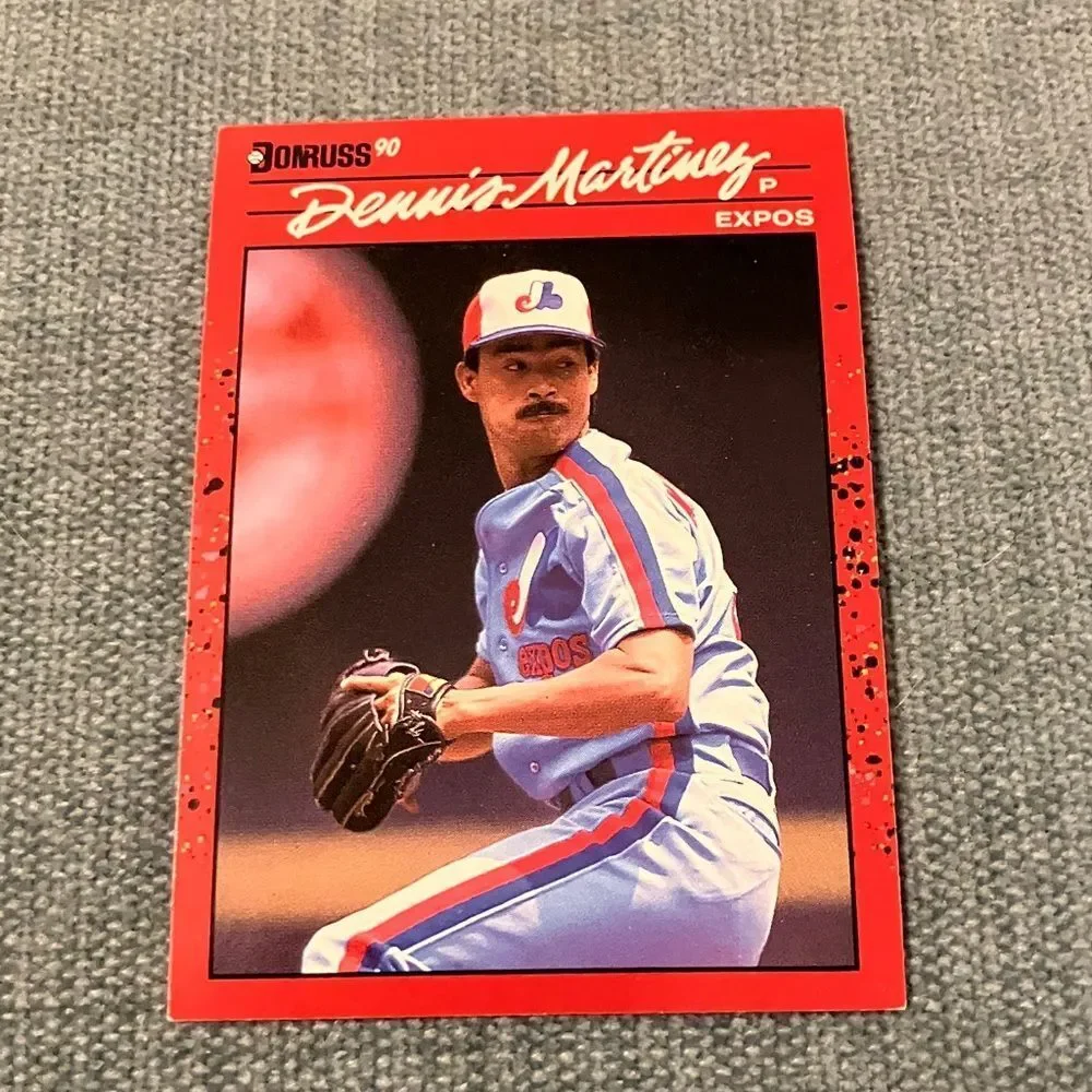 1990 Donruss Montreal Expos Baseball Card Trading Card
